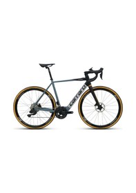 Resim Carraro Competizone 105 Di2 Yol Yarış Bisikleti Mat Siyah-gri Bronz 54 Cm Siyah - Gri 