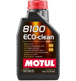 Resim Motul 8100 Eco-Clean 0W-20 Motor Yağı 1 L 