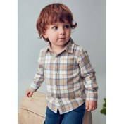 Resim Mayoral Ekose Desenli Erkek Bebek Gömlek 2109 (25K2109) 