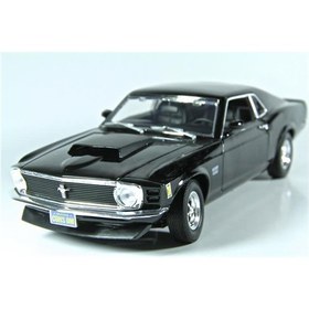 Resim Motormax 1970 Ford Mustang Boss 429 1:18 Model Araba Oyuncak 