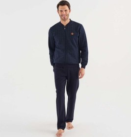 Resim MOD COLLECTION Erkek Lacivert Eşofman Takım 3755 Lacivert 