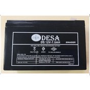Resim Desa Ds12-7Ds 12V-7.5Ah Bakımsız Kuru Akü Ups 