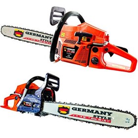 Resim Germany Style GRM-9063 3 HP Benzinli Ağaç Kesme Motoru Bıçkı 52 CC Benzin Motorlu Testere 