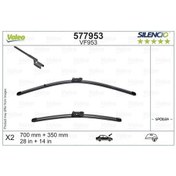 Resim VALEO 577953 Silecek Supurgesi Ford Fiesta VII 17- X Trm Flat Blade Vm953 (X2) / (710+345 Mm) 2169788 (WC246895) 