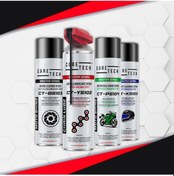 Resim CT-SET6-A Motosiklet Parlatma Spreyi Zincir Yağlama Fren Balata Kask Temizleme 6'lı Bakım Seti Sprey 