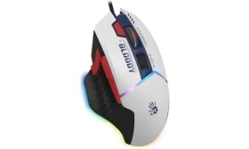 Resim A4Tech A4-Tech Bloody W95 Max Kablolu Oyun Mouse 12000 DPI Lacivert Aydınlatma Özellikli 12KCPI Opt.rgb-Uc3 