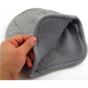 Resim Içi Polarlı Kulaklıklı Erkek Bere Şapka 4 Renk Cp181 
