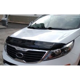 Resim Kia Sportage 2011 - 2015 Ön Kaput Koruyucu Rüzgarlığı Piano 