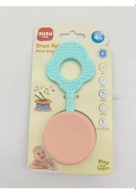 Resim Zuzu Oyuncak Davul Çıngırak Kartela 4215 Çok Renkli 