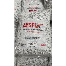 Resim Ergün 5000 Adet Plastik Raf Pimi 5 mm (5000 Adet) 