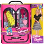 Resim Oydaş Oyuncak 02441 Oydaş, Anlily Bebek Ve Elbise Dolabı 