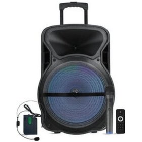 Resim Westa WAP-12503ET 12" El - Yaka Mikrofonlu 200 W Taşınabilir Bluetooth Hoparlör 