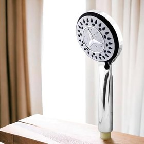 Resim Badem10 Banyo Telefon Aksesuar Tek Duş Başlığı Klasik 4 Fonksiyonlu Su Fışkırtma El Fiskiye Fışkiye 