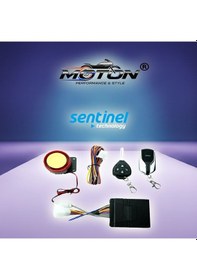 Resim Motosiklet Alarm Seti Uzaktan Çalıştırma Özellikli Sentinel 