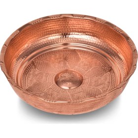 Resim Avanti Shop Bakır Kurnacı Hamam Tası 20CM 