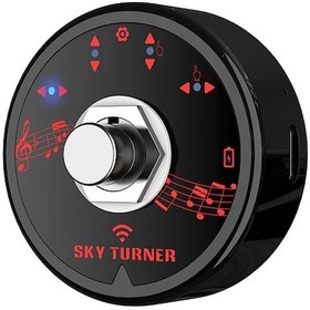 Resim St-1 Bt Page Turner Pedalı Tablet Akıllı Telefon Için Siyah 