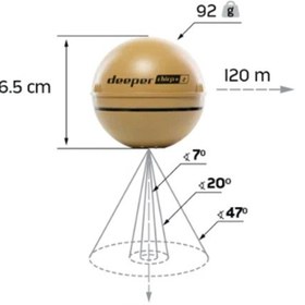 Resim Deeper Smart Sonar Chırp+2 Gps Balık Bulucu 