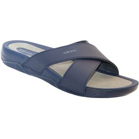 Resim Ceyo 9877 Anatomik Erkek Terlik Lacivert 