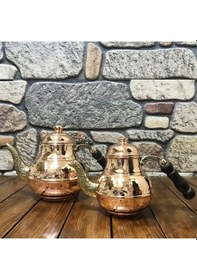 Resim Dövme Bakır Çaydanlık No:1, B15161 Bakır 