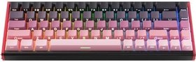 Resim Ajazz ALUX 68 HE Kablolu-8000hz Manyetik Switch Oyun Klavyesi Alümniyum Gövde Yapısı Pembe - Aquarius Switch 