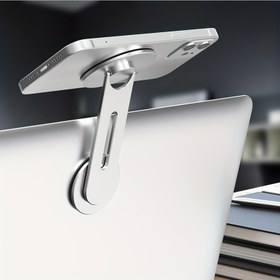 Resim For Tesla/Yeni Enerji Araçları için Dönebilen Alüminyum Alaşımlı Araç Tutucu - Dayanıklı, Yuvarlak Taban, Ayarlanabilir Kol, Akıllı Telefon ve Tablet Kullanımı İçin İdeal, Otomatik Tutma Çözümü|Modern Araç Tutucu|Ayarlanabilir Kol Tutucu, Araç Tutucuları 