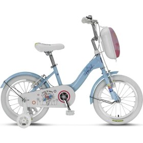 Resim Ümit 1625 Hawaı-canta-v Kız Çocuk Bisikleti 16 Jant Sky Blue Çok Renkli 