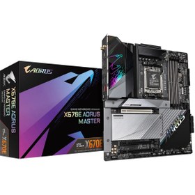 Resim Gigabyte X670e Aorus Master 1.1 Amd X670 Soket Am5 
