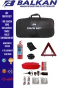 Resim Balkan Ticaret Premium Trafik Seti Muayene Onaylı Yüksek Kalite 1 Reflektör 