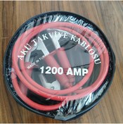 Resim ABETE ÇANTALI AKÜ TAKVİYE KABLOSU 1200 AMPER 2 METRE KABLO 