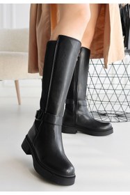 Resim Kanonik Education Diona Siyah Cilt Çizme 