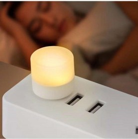 Resim Mini Boy Usb Aydınlatma Led Göz Korumalı Okuma Işığı Mini Led Kolay Kullanılabilir Usb Gece Lambası Açık Bej 