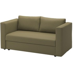 Resim 2'li Yataklı Kanepe, Vissle Sarı-yeşil Acı Kahve 