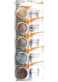 Resim Maxell Cr2016 Lithium Pil 3 V.Cr-2016 2X5 10 Adet Pil 