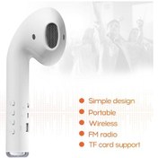 Resim Tenfowee "kablosuz Kulaklık Şekilli Bluetooth Hoparlör - Güçlü Bas, Fm Radyo, Tf Kart Desteği İle Taşınabilir Müzik Keyfi" 