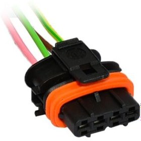 Resim Star Klips Soket 4 Kablo Map Sensör Yakıt Şamandıra Soketi Opel Nissan Fiat Ford Volvo Renault Hyundai 