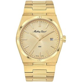Resim Mathey Tissot Erkek Kol Saati H118pdı Altın 