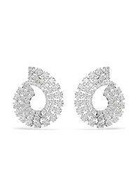 Resim 5705834 Swarovski Küpe Matrıx:pe Round Whıte/rhs Metalik 