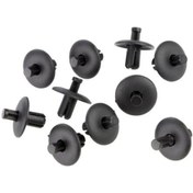 Resim Lasonstiges 10 Adet Trim Ve Gövde Panel Klipleri Q3 Q5 Q7 A4 A5 A8 4d0807300 Siyah Kabin İç Trim Trim Çamurluk Trim Jant Trim Izgara Astarları 