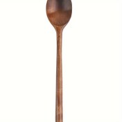 Resim 2/4 Adet Ahşap Mutfak Kaşığı Seti - 23 cm Uzun Saplı Dayanıklı Ahşap Kaşık, Mutfak, Çorba, Karıştırma, Fırın için - Ev Aşçıları için Ücretsiz Ahşap Mutfak Gereçleri 