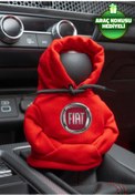 Resim Freeyez Fiat Kırmızı Vites Hoodie Araç Vites Kıyafeti Vites Poları Oto Aksesuarı Vites Topuzu Sweatshirt 