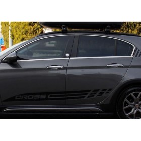 Resim Seda Dizayn Oto Egea Cross Krom Cam Çevresi Tam Sedan - Hb 2020 ve Sonrası 8 Parça Paslanmaz Çelik 