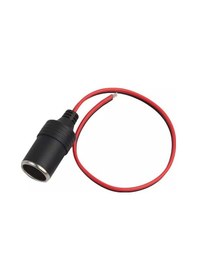 Resim Araç Çakmaklık Uzatıcı Dişi Fiş Kablolu Dişi Çakmak Soketi Boş 50 Adet 