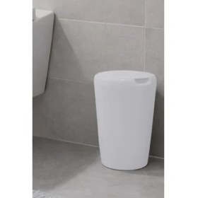 Resim Assess Store 6 Lt Banyo Mutfak Tezgah Üstü Çöp Kovası - Beyaz 