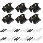 Resim Çift Sistemler İçin 6'sı 1 Arada Ans Araç Sigorta Tutucu Sigorta Kutusu Kiti, Akım: 40a 