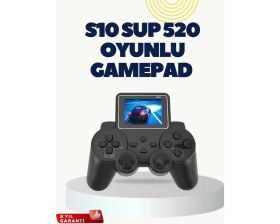 Resim Aydogan's Hdmı Destekli S10 Gamepad 520 Oyunlu Tv’ye Bağlanabilir Atari 2025 Model 