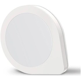 Resim Sensörsüz Yuvarlak Gece Lambası Beyaz 