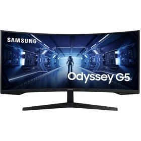 Resim Samsung Odyssey G5 LC34G55TWWRXUF 34" 1 Ms Wqhd Curved 165 Hz Oyuncu Monitörü Teşhir 