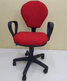 Resim Çalışma Koltuk 12758 Amortisör Kalp Model Kırmızı Ortopedik Oturum Sağlam El Yapı 