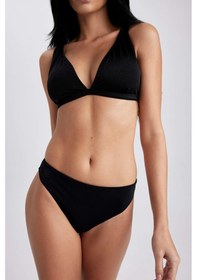 Resim Defacto Fall in Love Regular Fit Bikini Üstü T3667AZ23SMBK81 Siyah 
