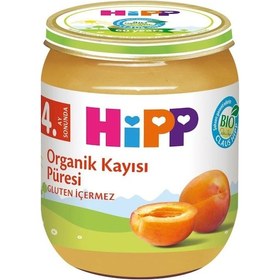 Resim Hipp Organik Kayısı Püresi 4+ Ay Kavanoz Maması 125 G 